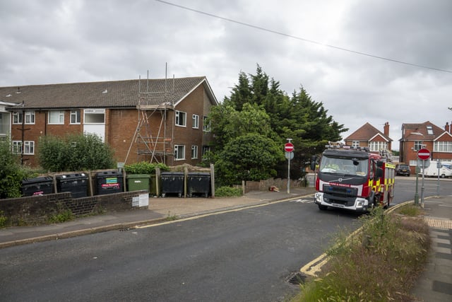 The emergency services attended a medical incident in Benfield Cout, Old Shoreham Road, Portslade on the afternoon of June 6