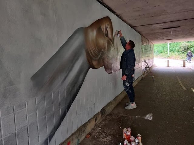 Nathan's work has been seen across the world