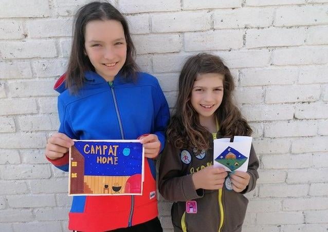 Rainbows, Brownies, Guides and Rangers from across the Girlguiding Petworth Division took part in a virtual camp@home event