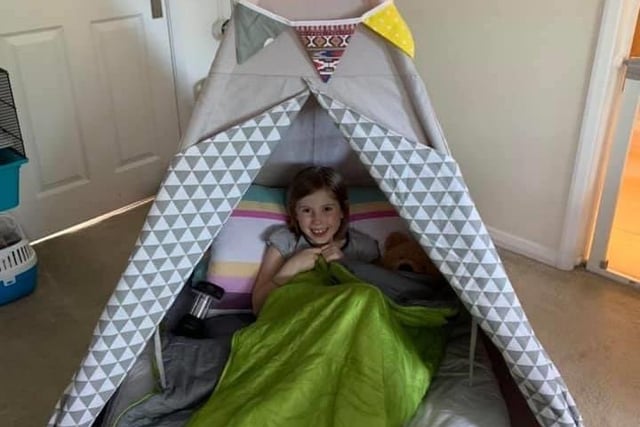 Rainbows, Brownies, Guides and Rangers from across the Girlguiding Petworth Division took part in a virtual camp@home event