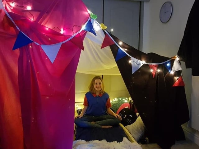 Rainbows, Brownies, Guides and Rangers from across the Girlguiding Petworth Division took part in a virtual camp@home event