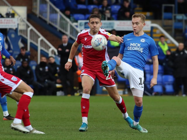 LOUIS REED: Apps: 29. Average mark: 6.0.
Best performance: v Lincoln (home).
A real mixed bag from a midfielder who sat at the base of the diamond for the first-half of the season before losing his place and disappearing. On occasion he would spray the ball about impressively, but other times he would be careless in possession. Never shirked his defensive duties and was capable of seeing and snuffing out danger.
GRADE: C-