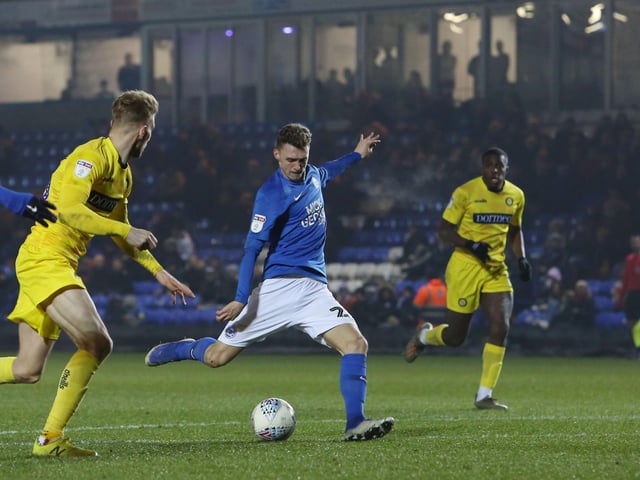 JACK TAYLOR: Apps: 11. Average mark: 7.4.
Best performance: v Oxford (home).
Paying half a million for a National League player seemed a bit of a gamble in January, but two months later the fee seemed a bargain. Taylor is a fine all-round midfielder with a wide passing range, toughness in the tackle and goals all in his locker. Indeed Darren Ferguson’s big problem next season will be finding the most suitable role for Taylor.
GRADE: B+