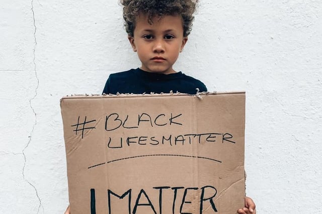 This young boy says 'I matter'