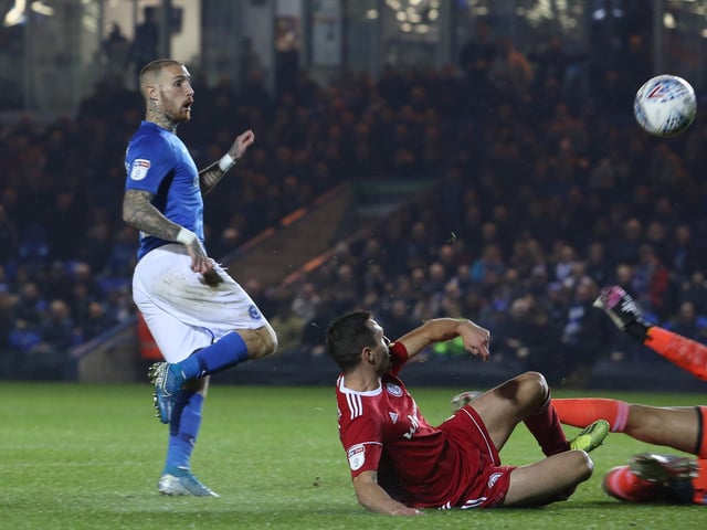 Biggest wins (home)
6-0 v Rochdale
4-0 v Accrington
4-0 v Wycombe.
4-0 v Oxford
4-0 v Southend.
Biggest wins (away)
4-0 v MK Dons .
4-1 v Ipswich.
2-0 v Accrington, Southend and Northampton.
Marcus Maddison is pictured scoring in the 4-0 win over Accrington.