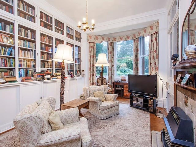 It is on the market with Knight & Frank