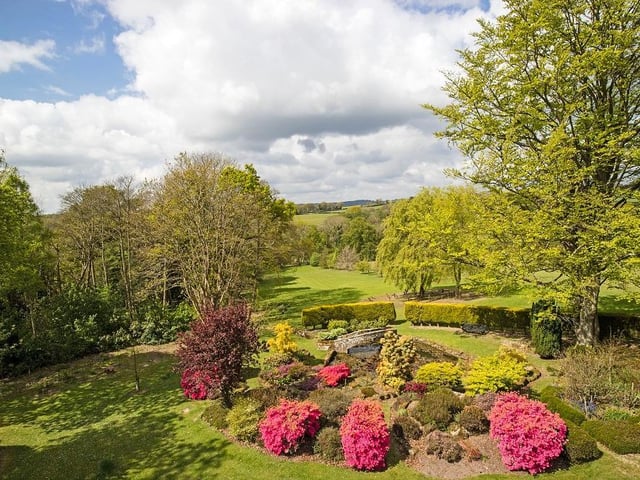 There is an abundance of colour in the gardens throughout the year.