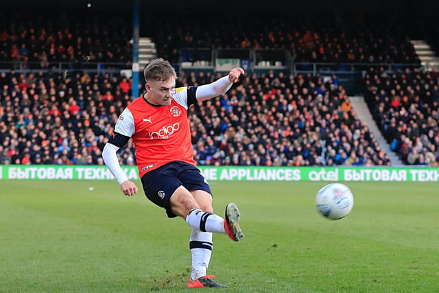 Games played for Luton: 27. Goals: 0.