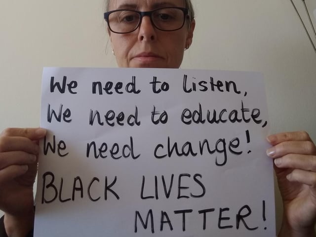 'We need to listen, we need to educate, we need to change!'