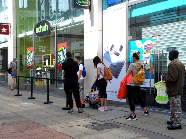 Crawley shops reopen on Monday 15th June. Pic Steve Robards SR2006151 SUS-200615-105850001