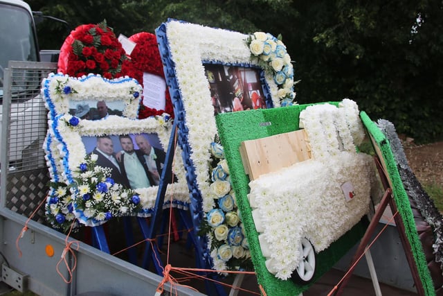 Albert Harber's funeral