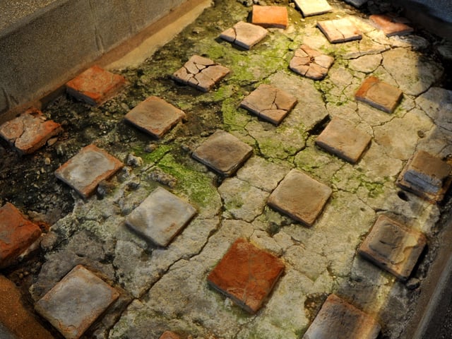 Fishbourne Roman Palace. Pic Steve Robards SR2006111 SUS-201106-204111001
