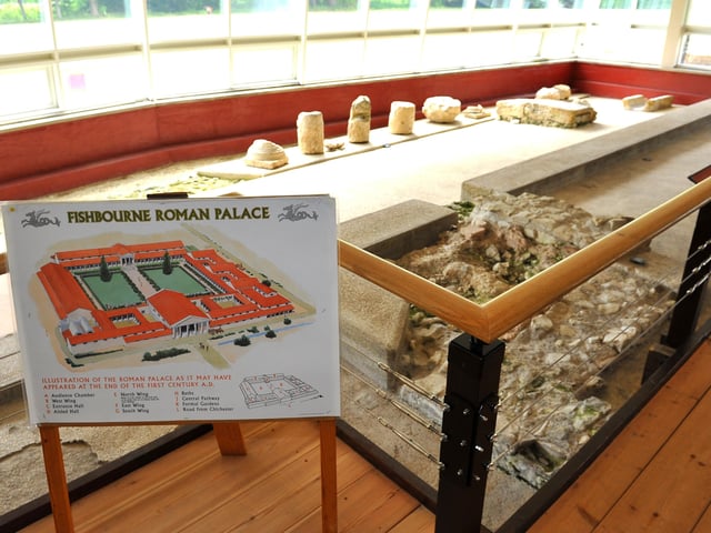 Fishbourne Roman Palace. Pic Steve Robards SR2006111 SUS-201106-204311001