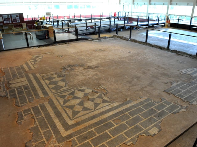 Fishbourne Roman Palace. Pic Steve Robards SR2006111 SUS-201106-204123001