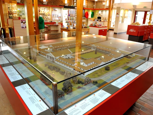 Fishbourne Roman Palace. Pic Steve Robards SR2006111 SUS-201106-204047001