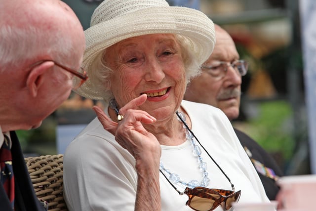 Dame Vera Lynn joins heroes from the Second World War to raise money for a memorial. Photo by Derek Martin Photography