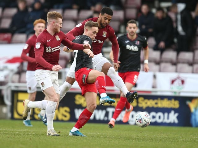 Northampton have held the edge in recent years. In 12 meetings dating back to 2012, the Cobblers have won seven and lost only three. As for this season, it's one win apiece.