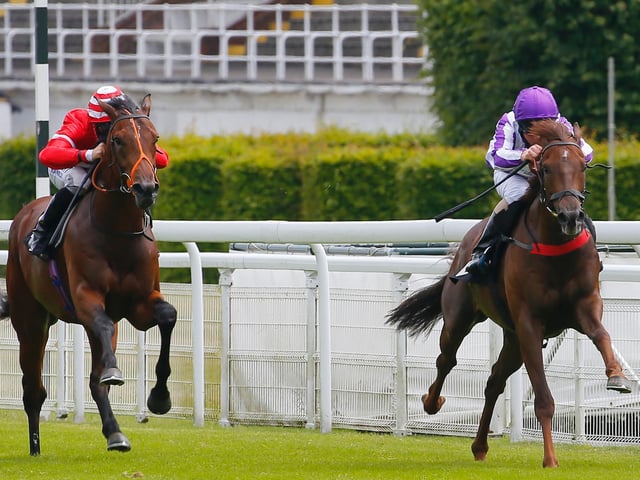 Day two of Goodwood's behind-closed-doors action / Picture Mark Cranham, Getty