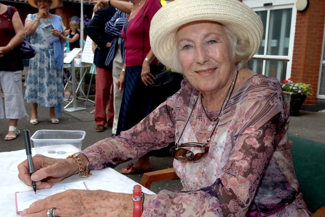 Dame Vera Lynn at Care for Veterans Gifford House open day in Worthing. Photo by Gerald Thompson