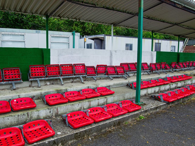 The stand next to the main stand / Picture: Tommy McMillan