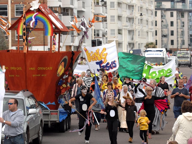 Bognor Baptist Church at Bognor Regis Carnival in 2010. Picture: Louise Adams C100957
