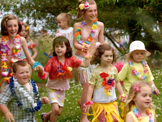The winning Hawaiian-themed entry from The Village Pre-School at Bognor Regis Carnival in 2009. Picture: Louise Adams C091018