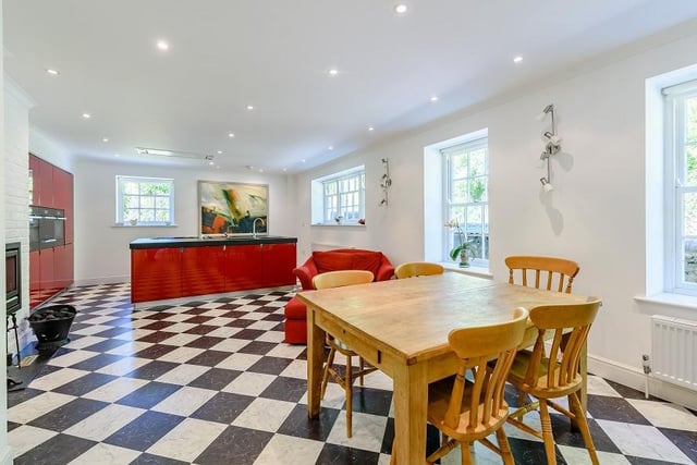 The kitchen/breakfast room is a superb family space ideal for modern family living