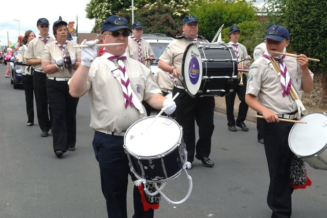 The Scouts band at Rustington Carnival 2010. Picture: Gerald Thompson L252684H10