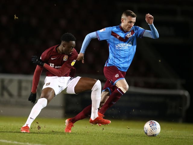 The midfield trio is completed by Arsenal youngster James Olayinka, who just edged out Paul Anderson and Chris Lines.