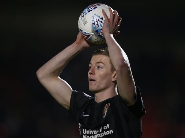 And making up the back three is loanee Scott Wharton, an impressive performer throughout the season.