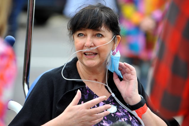 Donna Morgan leaves St Richard's Hospital after 92 days