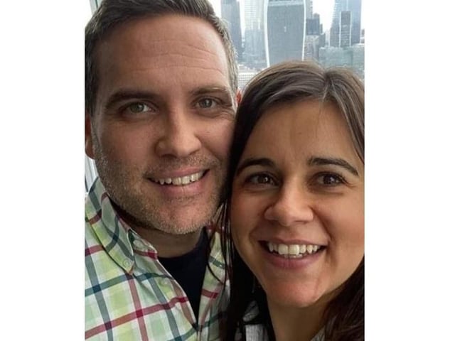 Antonio and Jovita Correia have made and donated over 1500 visors
