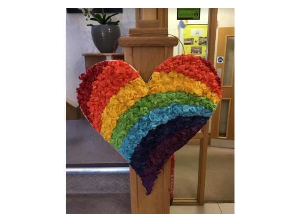 Residents from Ashlyns Care Home are all very grateful for thetime and kind words from schoolchildren