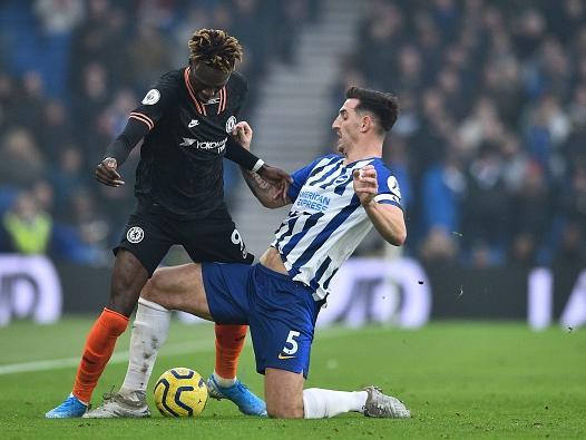 Has nine bookings so far this season. Fit and healthy and let's hope he stays that way and free from suspension because Brighton will need him