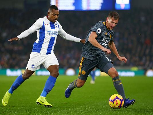 Hasn't played for a year due to a serious injury to his left knee. Brighton's only confirmed absentee for Arsenal