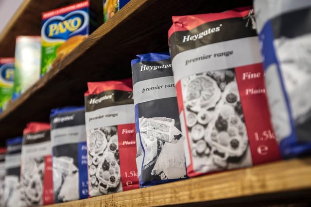 Flour in stock for anyone who has taken up lockdown baking. Photo: Kirsty Edmonds.