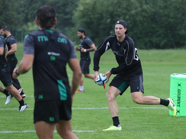 Harry Mallinder was fully focused