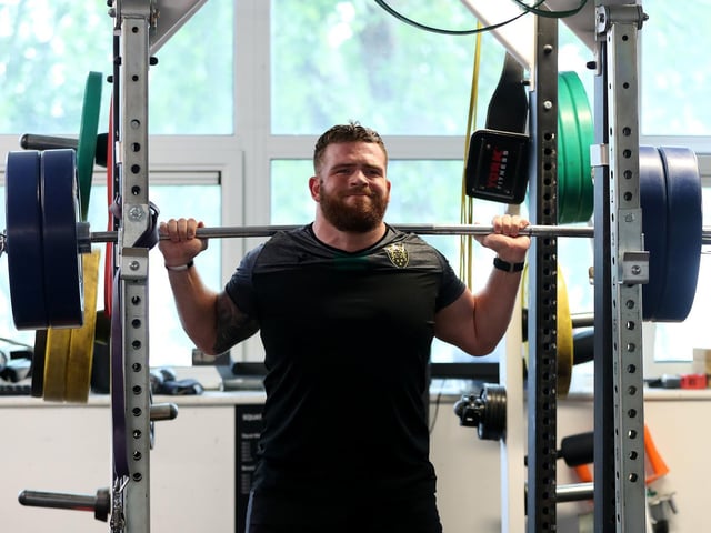 Karl Garside possessed plenty of power in the gym