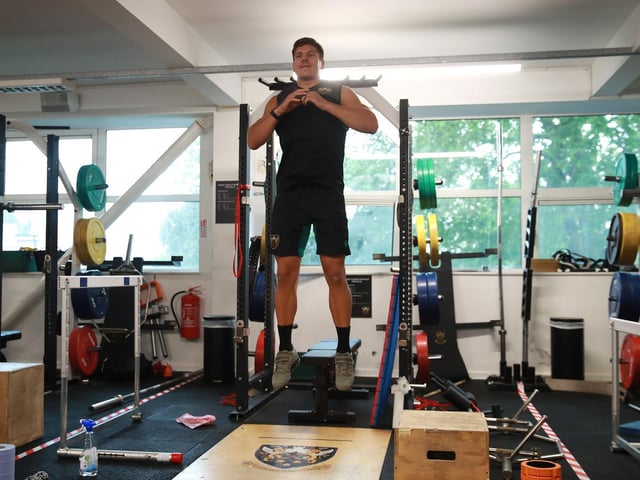 Piers Francis appears to have developed the ability to levitate during lockdown