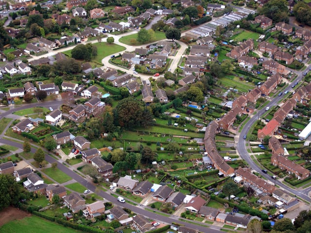 Pulborough. Glebelands is at the bottom. Photo by Derek Martin D11415346a