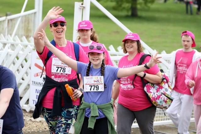 The Crazy Hats walk at Wicksteed Park is always a cheerful event! This was at the 2019 walk. (Photo Alison Bagley)