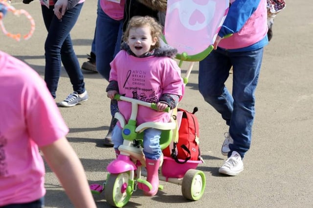 The Crazy Hats walk has always had younger participants! This was at the 2015 walk. (Photo Alison Bagley)