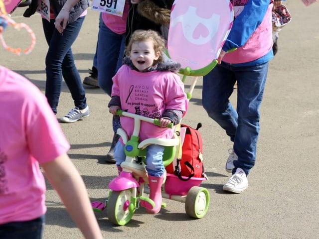 The Crazy Hats walk has always had younger participants! This was at the 2015 walk. (Photo Alison Bagley)