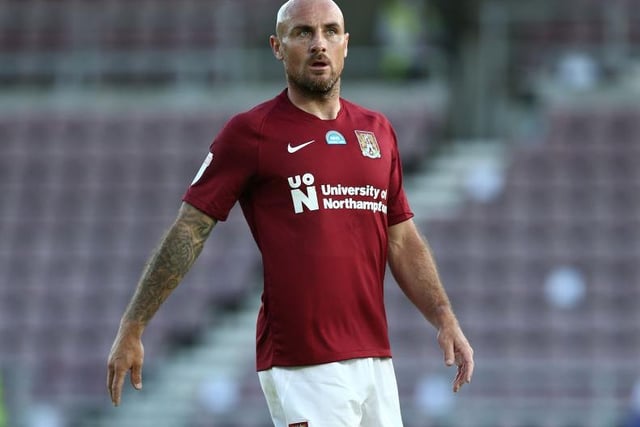 Picked an unfortunate time to have perhaps his least influential game in a Cobblers shirt. Just couldn't get into proceedings and was hooked on the hour... 5