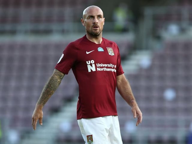 Picked an unfortunate time to have perhaps his least influential game in a Cobblers shirt. Just couldn't get into proceedings and was hooked on the hour... 5