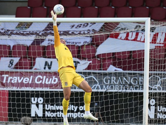 Tipped over Reid's effort but had little else to do. Will be disappointed with the lack of protection from his defence for both Cheltenham goals, particularly when Raglan was left in so much space... 6