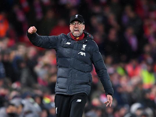 Jurgen Klopp's men are 1/1000 to claim the title ahead of their derby with Everton