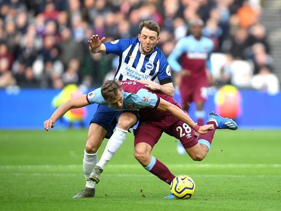 On for Trossard and competed well and helped Albion's shape in the final moments