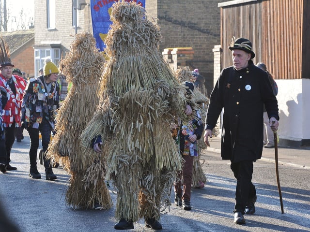 Straw Bear Festival 2020 at Whittlesey. EMN-200118-154313009