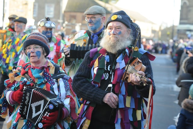Straw Bear Festival 2020 at Whittlesey. EMN-200118-155030009